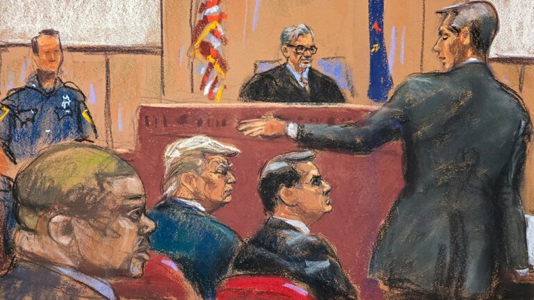 Donald Trump Manhattan NYC Trial 23