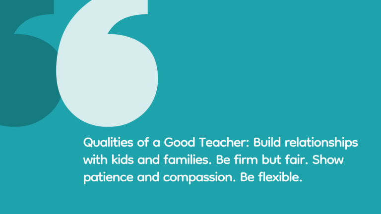 qualities of a good teacher feature