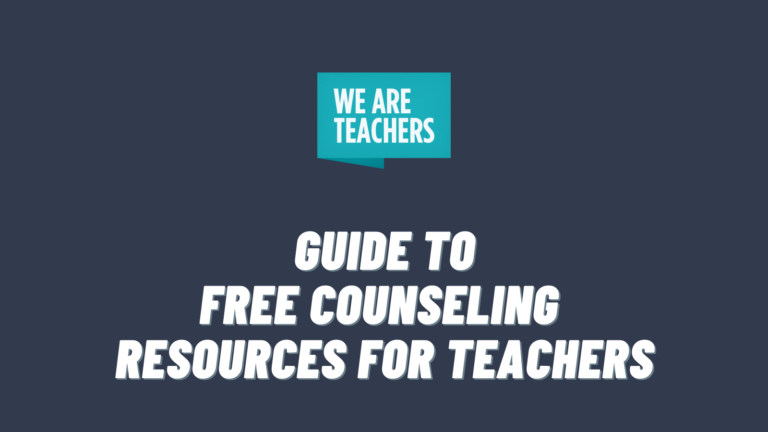 free counseling resources teachers