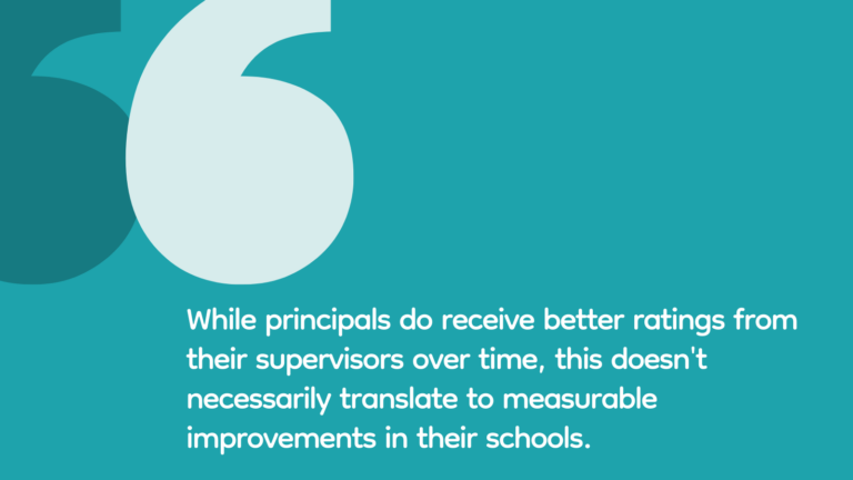 New Research Says Principal Experience Does Not Boost School Performance