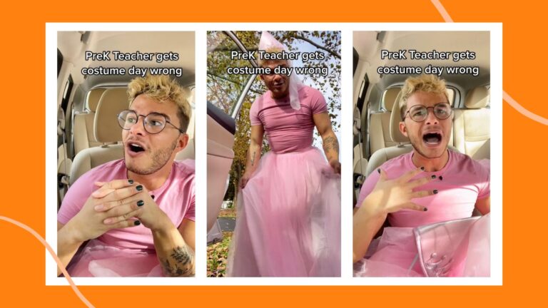 Welcome to Your Worst Teacher Halloween Nightmare Dressing Up On the Wrong Day