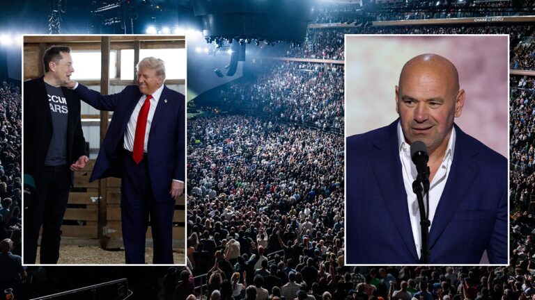 trump musk msg danawhite