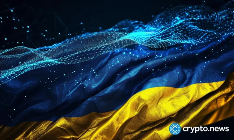 crypto news Ukraine flag option01