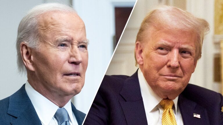 biden trump split