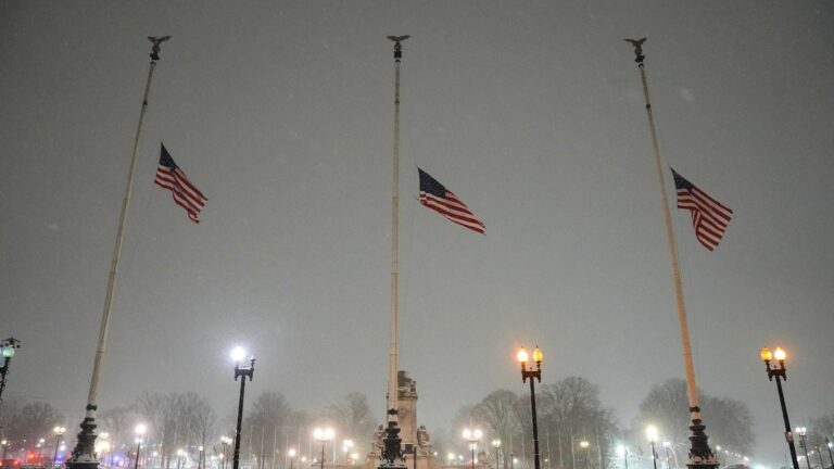 flags half staff for carter scaled