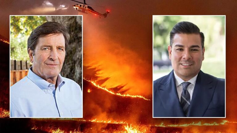 ca insurance commissioner ricardo lara and us rep john garamendi california fires