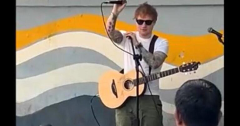 ed sheeran busking bengaluru