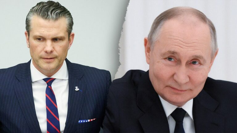 hegseth putin