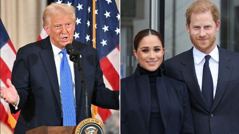 split of trump and harry and meghan