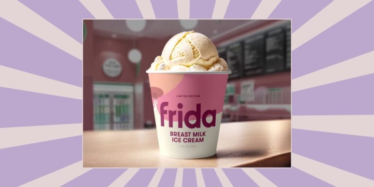 Frida Breastmilk Ice Cream